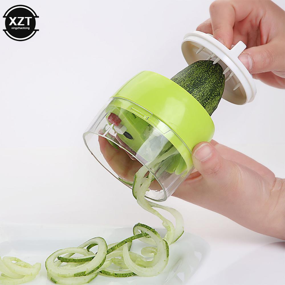 Ручной спиральный резак для овощей, спиральный резак для овощей, резак для цуккини, макарон, лапши, спагетти, кухонные гаджеты