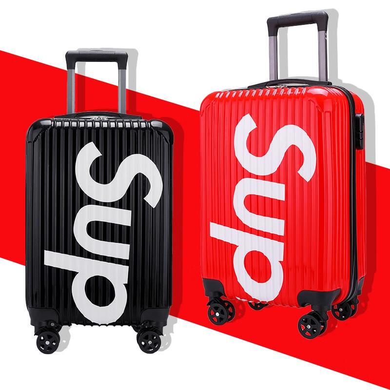 Trendy Graffiti Logo 20-inch Student Travel Suitcase