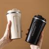 510ml 304 Stainless Steel Thermal Bottle Large Capacity Leak Proof Double-Layer Milk Coffee Mug Student School Portable Tumbler
