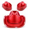 Composite Light Up Cowgirl Hat Comfortable Cowboy Hat Durable Space Cowgirl Hat  Outdoor