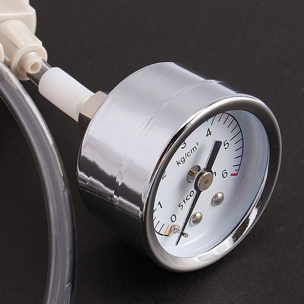 1Set White DIY Aquarium Planted Tank CO2 System Pro Tube Valve Gauge Bottle Cap Kit