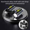 Waterproof Flashlight High Super Bright LED Lumens Small Light Type C Charging Pocket-Sized