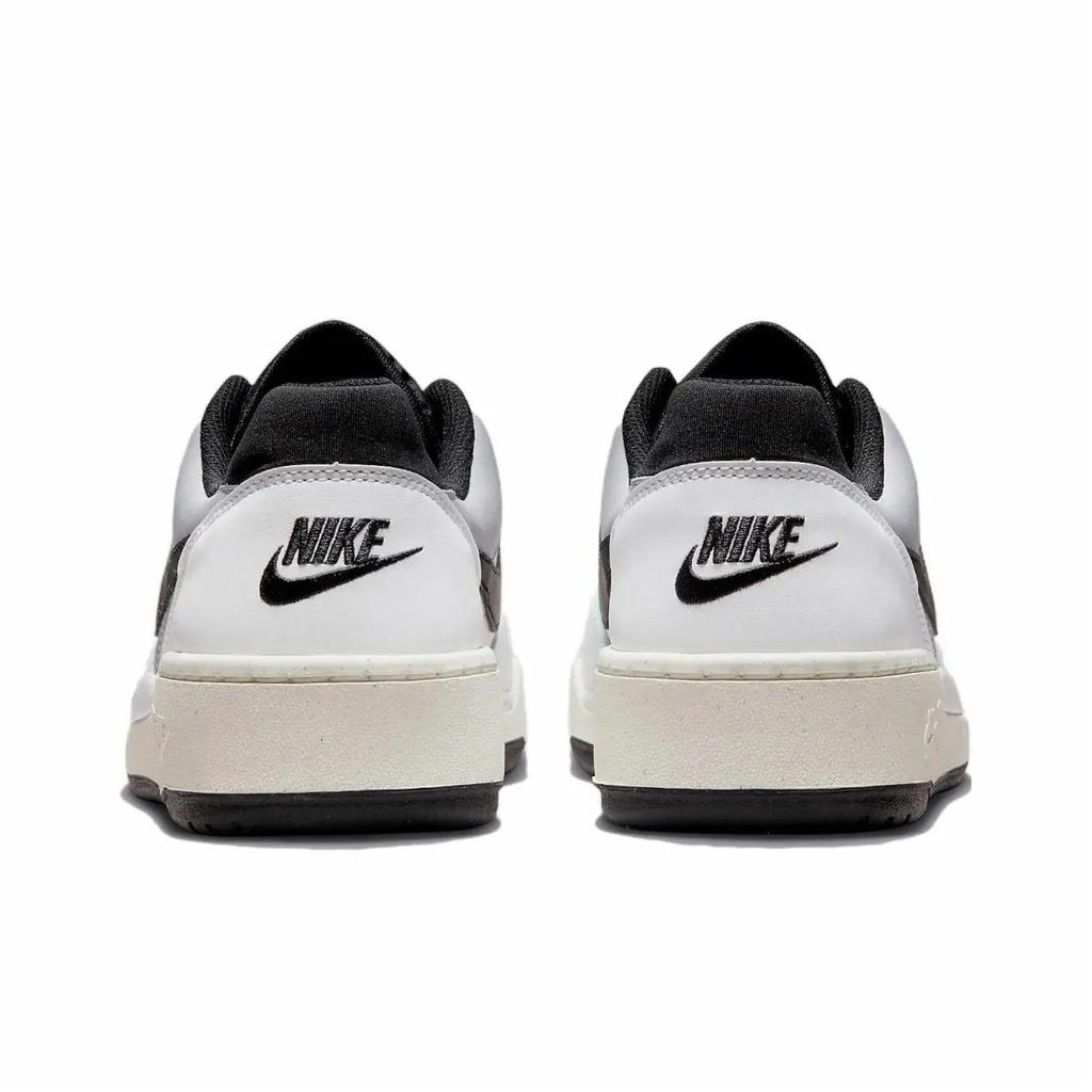 Nike Full Force Synthetic Leather Low Fashion Comfortable Versatile Low-Top Kids Casual Shoes Men Casual Shoes White Black FD1362-101