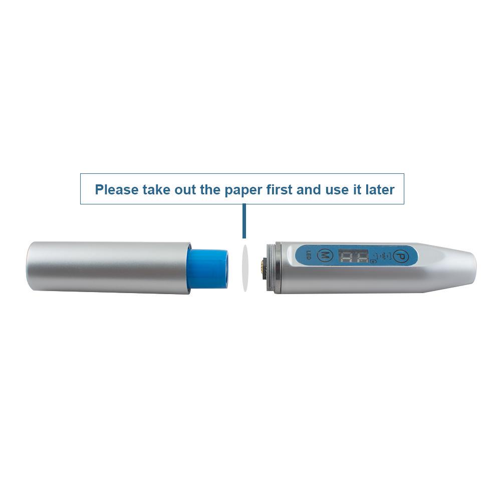 Стоматологическая 5W беспроводная беспроводная светодиодная стоматологическая лампа для лечения зубов 1500 МВт серебристого цвета