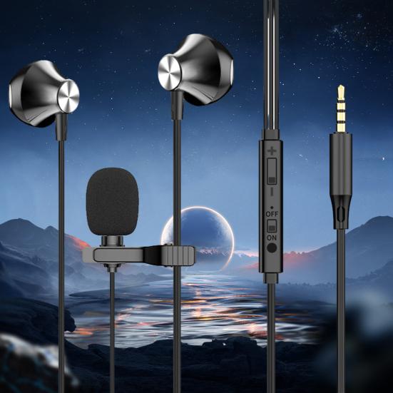 Проводные наушники с Type-C, внутриканальные, с микрофоном, шумоподавлением, Hi-Fi звуком, управлением на проводе, 3.5MM