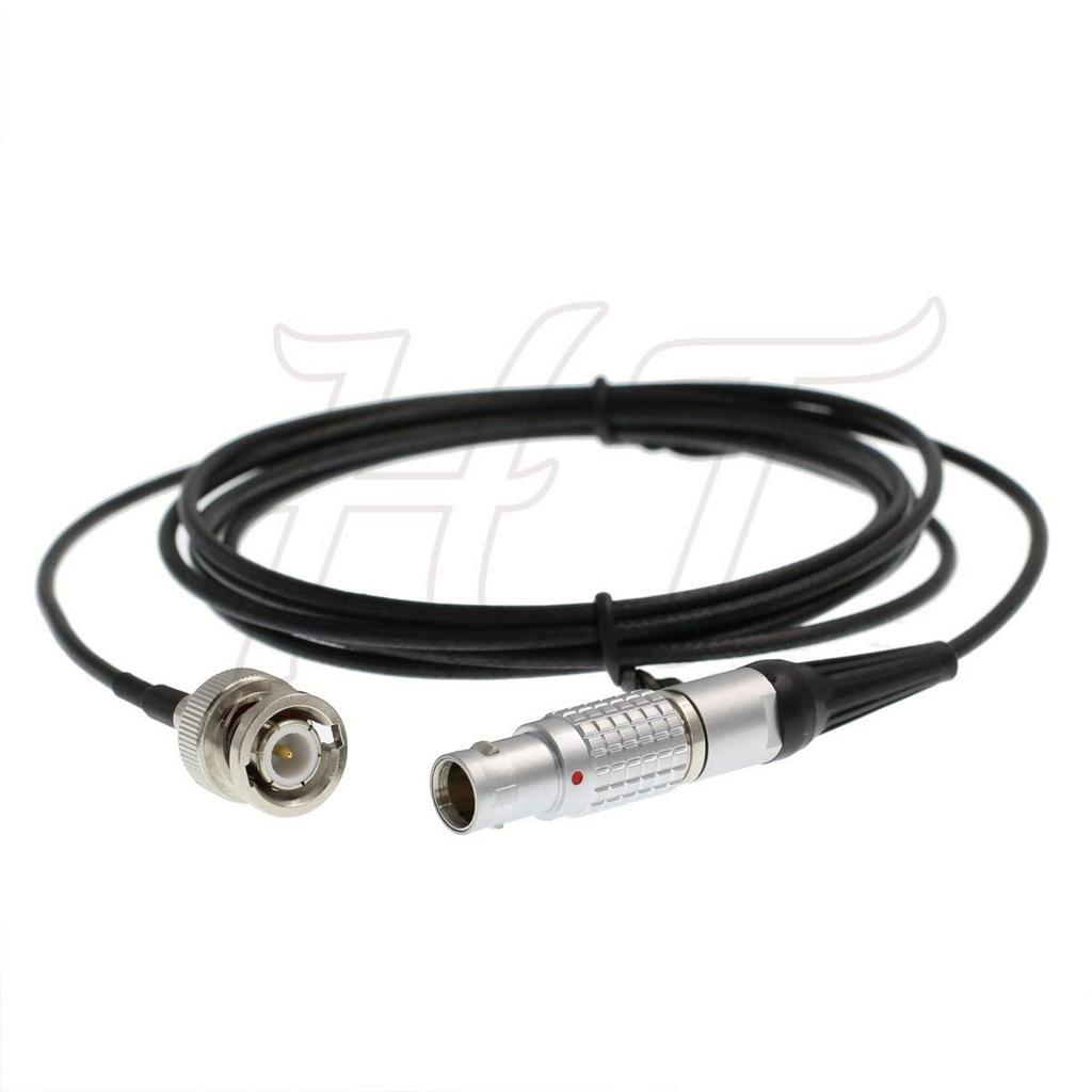 HangTon BNC To 1B 7-Pin Cable for Microphone Preamp, Accelerometer, Sound and Vibration Measurement, Types 1706, 2671, 2699, 2m