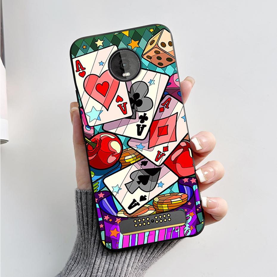 Для Motorola Moto Z4 Z3 Play Чехол Милый Мультяшный Мягкий Силиконовый ТПУ Чехол для Телефона Для Moto Z3 Z4 Play MotoZ4 Z4Play Z3Play Funda