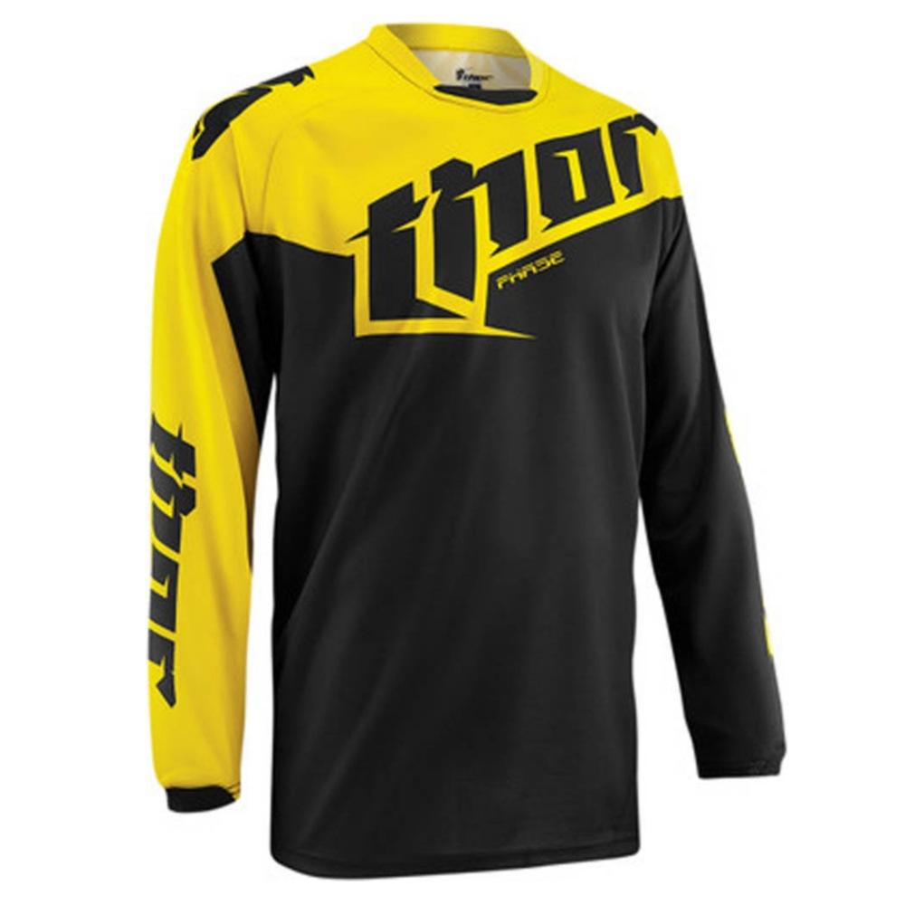 Hot Sale New Thor Team Quick-Drying Breathable Downhill Suit Summer Mountain Bike Long Sleeve T-Shirt Motorcycle Suit