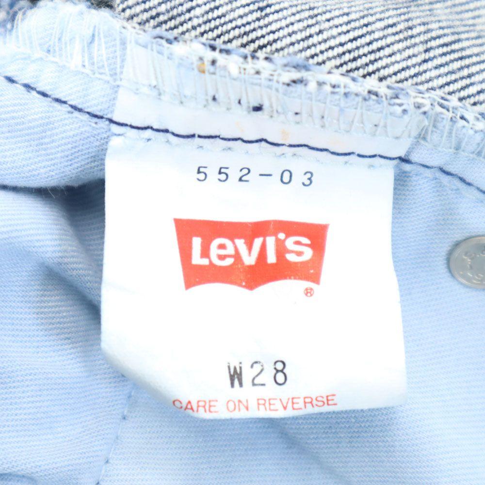 Levi's 90-е 552-03 Прямые джинсы w28 Мужские Б/У