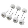 5-50Pcs Mini Wool Polishing Head 3mm Shank Buffing Wheel Drill Rotary Abrasive Brush Hand Grinding Buffing Tools 2025