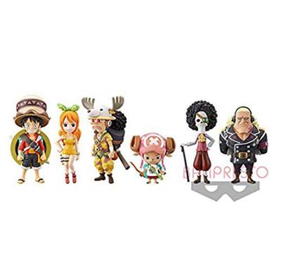 BANPRESTO One Piece Stampede Коллекционные фигурки World Collectible Figures Vol. 1 Полный набор из 6