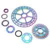 ZTTO 10 Speed Flywheel 11?46T Cassette Hollow Bike Colorful Freewheel for Mountain Bicycle Accessory