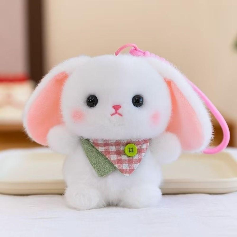 Fluffy Cartoon Foodie Animal Plush Toys Soft Plush Hanging Doll Cartoon Stuffed Doll Bag Charm