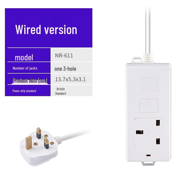 Умный сетевой фильтр Genius UK 13A с защитой от перегрузки и без выключателя, удлинитель 250 В