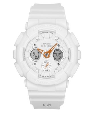 G-Shock Аналогово-цифровые часы из биополимерной смолы с белым циферблатом Кварцевые GMA-S120SA-7A1 200 м Женские часы