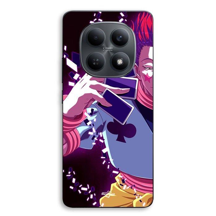 Coque de téléphone - MANIACASE - Xiaomi Redmi Note 15 5g - Silicone TPU - Motif Hisoka (Hunter x Hunter) - Noir
