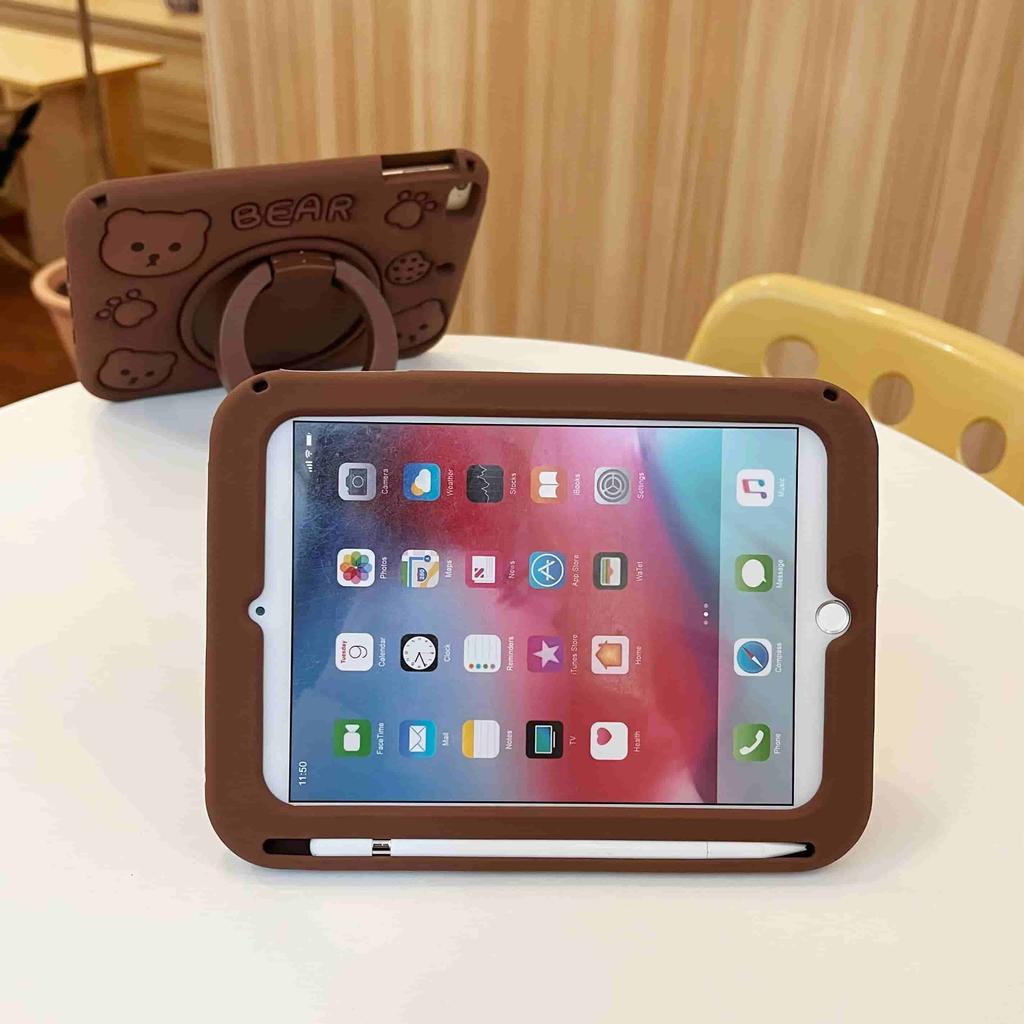 Силиконовый настольный чехол-подставка для Apple iPad Pro (2022) 11 дюймов A1980 A2013 A1934 A1979 A2228 A2231 A2377 A2459 A2301 A2460 с гнездом для ручки, корпус принципиально