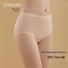 Jinsanta Women's Silk Antibacterial High-Waist Underwear NZFBA213