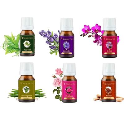 Ароматические масла эфирных масел Aroma для диффузоров, ароматерапии, увлажнителей (Лаванда, Роза, Сандал, Орхидея, Лири),