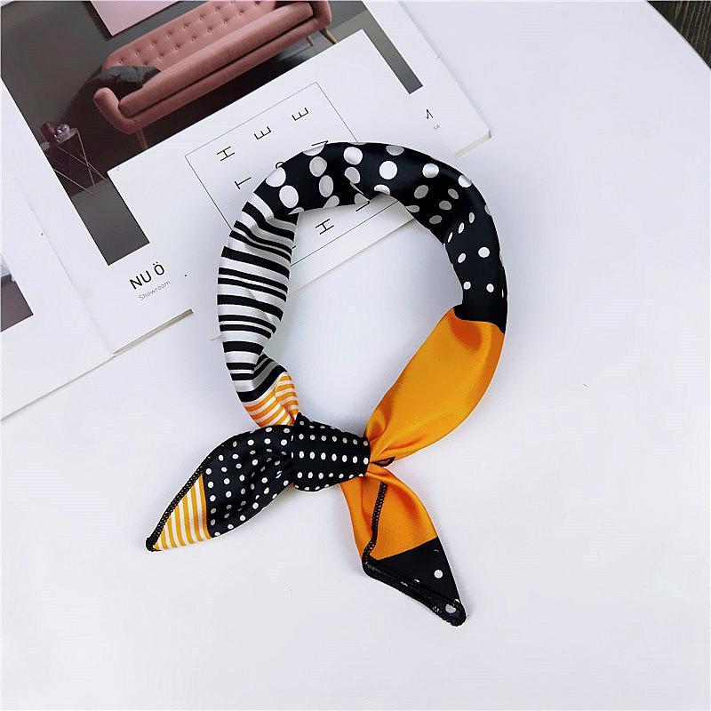 Маленький квадратный шарф из хлопка и льна, шелковый шарф, женский, весна и осень, новый стиль, художественный и универсальный, модный, темпераментный шарф-повязка на голову