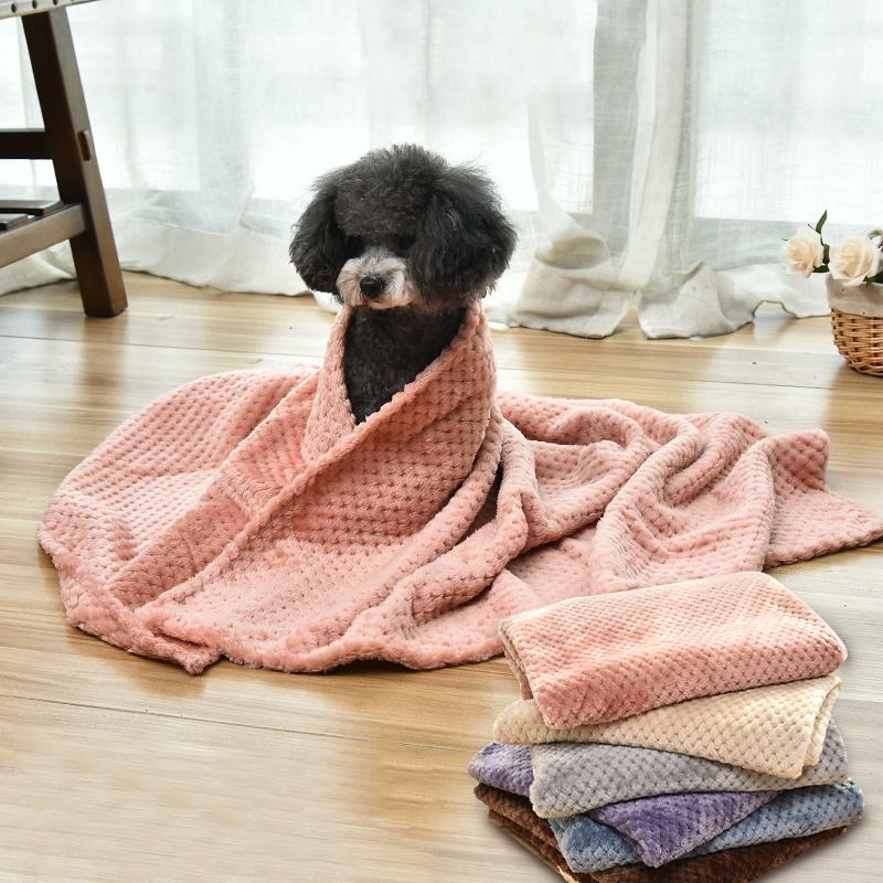 Зимняя кровать для собак, одеяло для домашних животных, спальный коврик для домашних животных, теплый чехол для кровати для кошек и собак, диванная подушка для домашних животных, матрас для маленьких собак, чихуахуа, бульдога