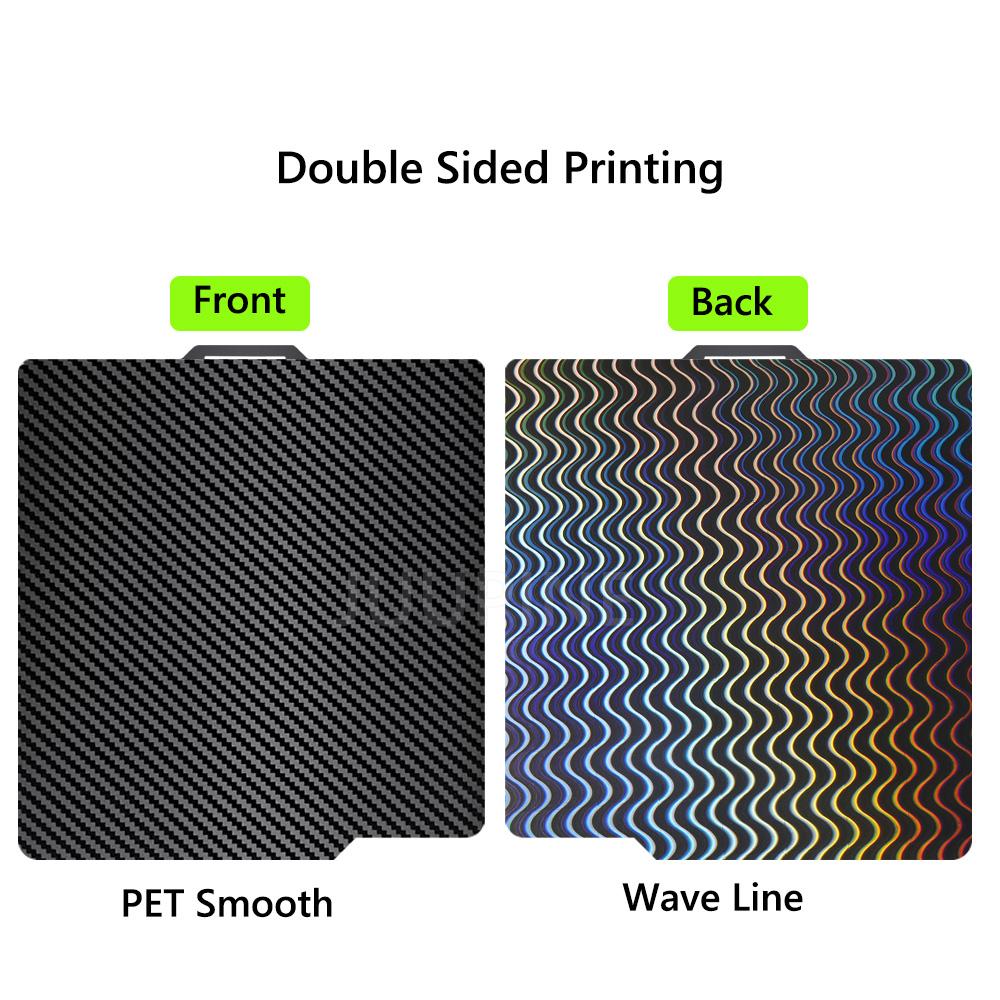 For Bambulab Build Plate 257 Smooth PEI Textured PEI PEO For Bambulab A1 Bambulab P1s X1c Plate Double Side Spring Steel Sheet