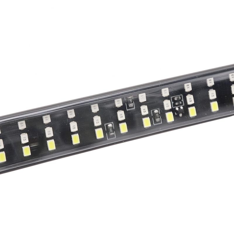 Аксессуары для пикапов Задний фонарь Светодиодная лента Три ряда 6 функций с янтарным указателем поворота Задний стоп-сигнал