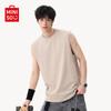 MINISO Мужская майка из чистого хлопка без рукавов