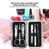 6Pcs Manicure Set Nail Scissors Cutter Clippers Set Fingernail Toenail Pedicure Tool