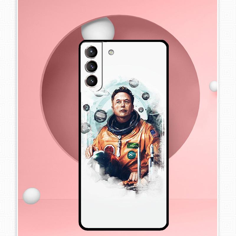 Чехол Илона Маска для Samsung Galaxy S23 S24 Ultra S8 S9 S10 S22 Plus Note 10 20 Ultra S20 S21 FE