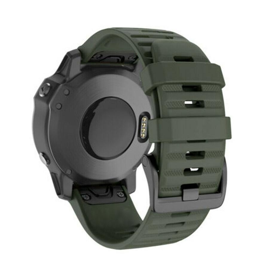 26 20 22 мм Ремешок для часов Для Garmin Fenix 7X 7 7s 6 6S 6X 5X 5 5S 3HR Forerunner 935 Силиконовый ремешокБыстросъемный Легко устанавливаемый Ремешок на запястье