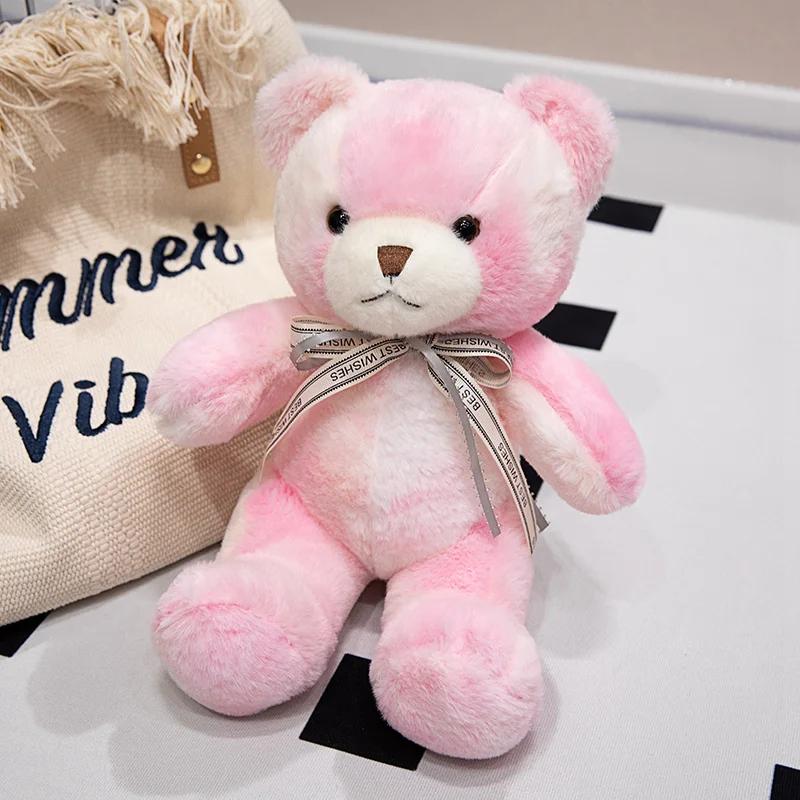 Милые плюшевые мишки, мягкие игрушки, плюшевые медведи, плюшевые животные, куклы, мягкие медведи, подарки на День святого Валентина, детский день рождения, домашний декор, вечеринка