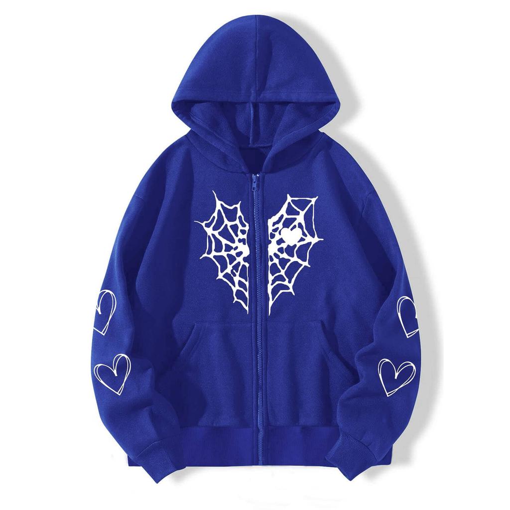 Men‘s Zipper Pullover Long Sleeve Hooded Sweatshirt Tops Blouse