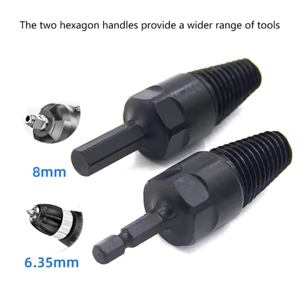 Hexagonal Handle Electric Drill Extractor Water Pipe Screw Removal Tool For Impact Driver