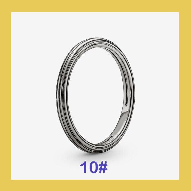 925 стерлингового серебра New Me кольцо бусина круглый соединитель шарм двойной Fit Me звено цепи жемчуг браслет ювелирные изделия