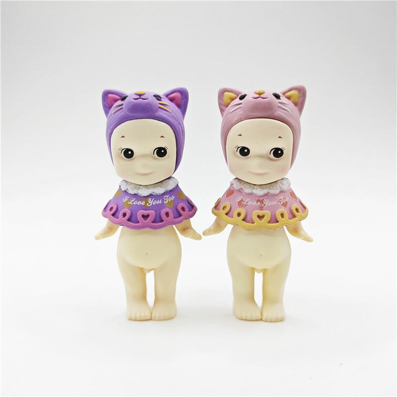 Adorable Angel Bear Blind Box Cute Valentine Series Collectible Model Toy Gift