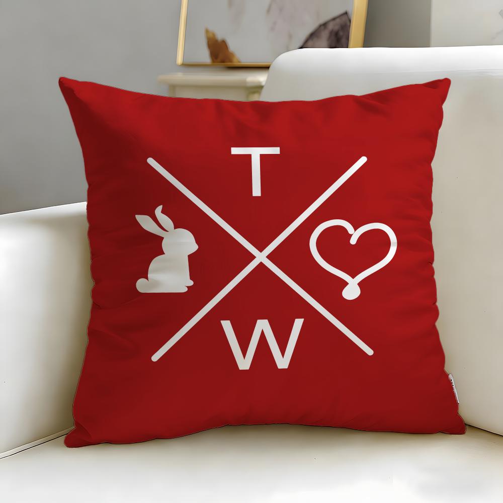 Popular Ttally Weijler Cushion Cover Soft EasyWash Pillow Case Versatile for Couch Bed Travel and Office