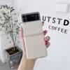НОВЫЙ Графический узор Рождественской елки Складной чехол для Samsung Galaxy Z Flip 7 6 5 4 3 5G Прозрачная ПК крышка для Samsung Z Flip 6 Flip7