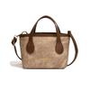 Retro Fashion Simple Temperament Handbag 2025 Spring New Versatile Ins Shoulder Messenger Bag Bucket Bag Women