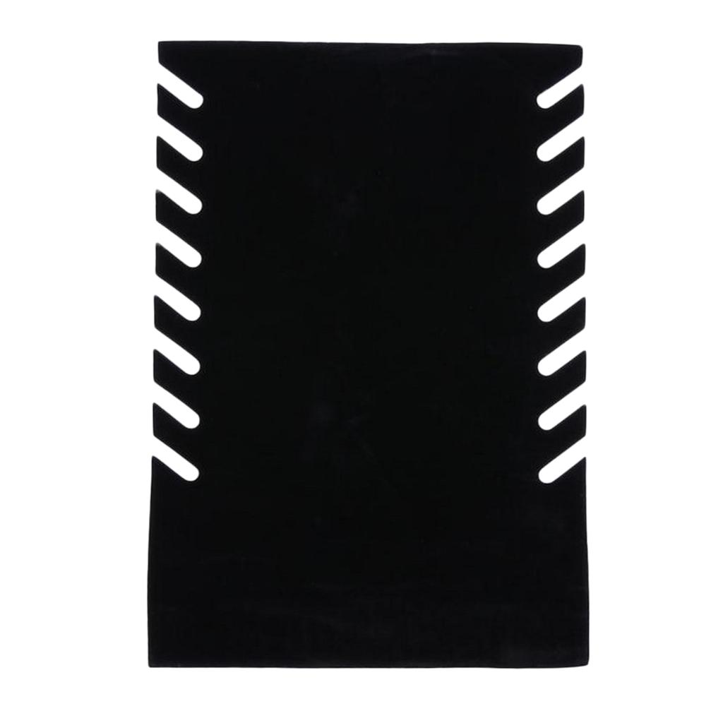 Necklace Pendant Display Holder Stand Velvet Easel Organizer Rack 19x35.5cm