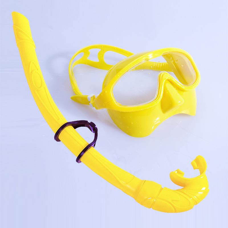 Маска для дайвинга с большим обзором, набор маска и трубка, защита от запотевания
