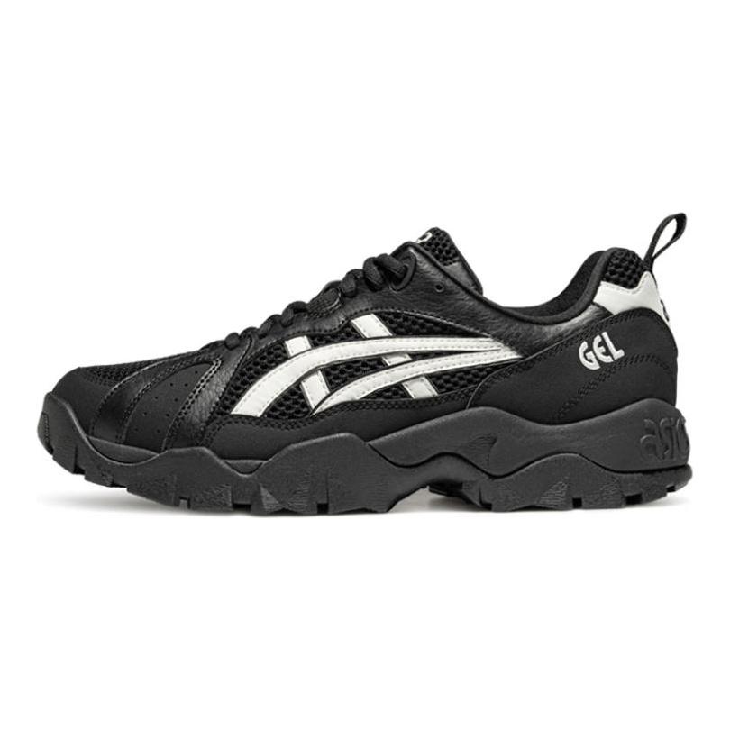 Asics Гель-Трак Удобные Универсальные Прочные Легкие Низкие Повседневные Кроссовки Унисекс Повседневная Обувь Черный 1203A714-001