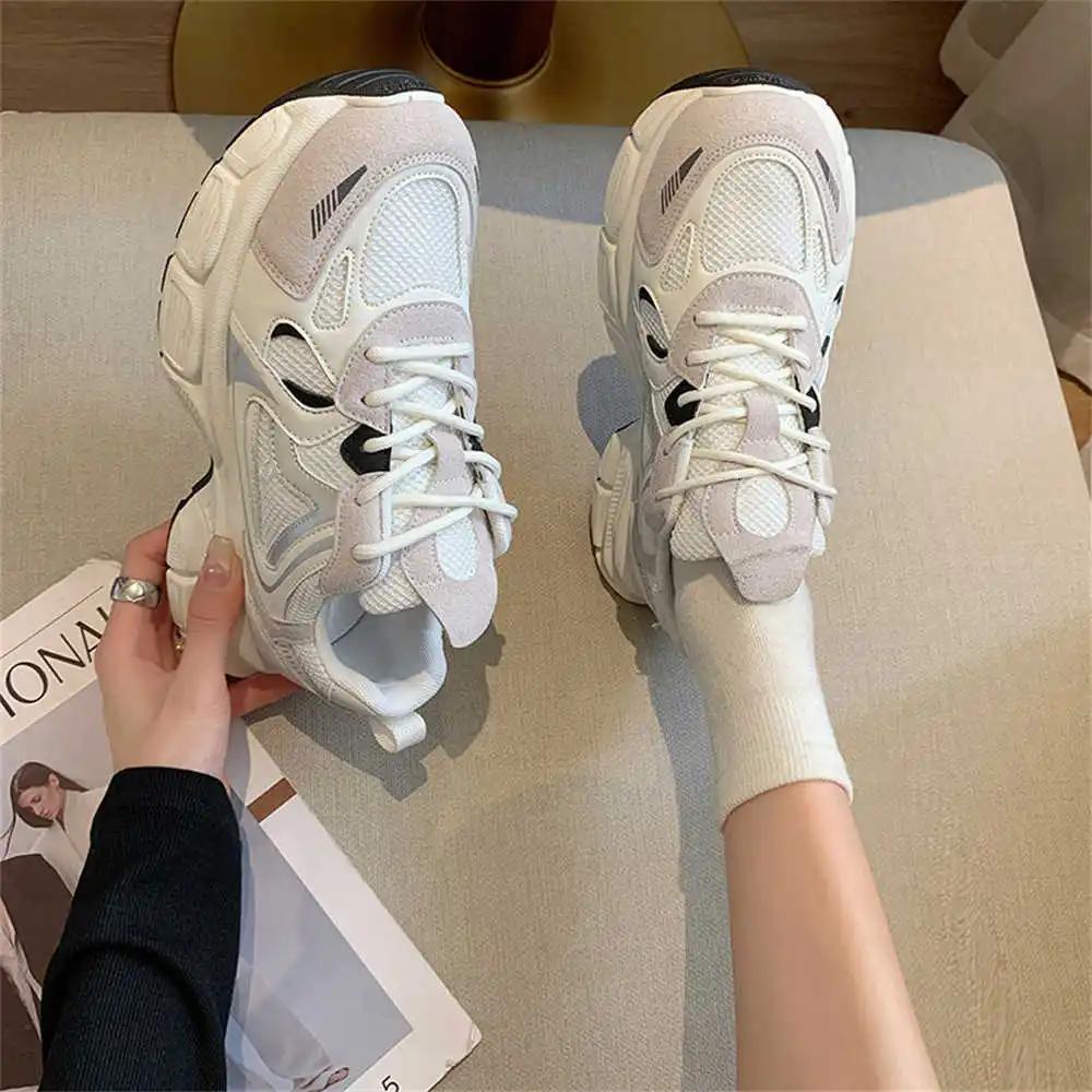 FashionNumber 40 Number 38 Tenisky Running Summer Shoes For The Elderly Black Woman Sneakers Sports Out New Suppliers Shuse Shors