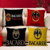 B-Bacardis Ром Подушки Подарки Мебель для дома и офиса Спальня Диван Чехол для подушки для автомобиля 45x45 см