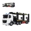 RC Transporter Truck Remote Control Trailer RC Car Toy 2 Tier Body Съемный Свет Звук USB