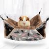 Warm Plush Hamster Hammock Small Animal Double-layer Thicken Sleeping Bag Nest Pets Rat Squirrel Hanging Cage House