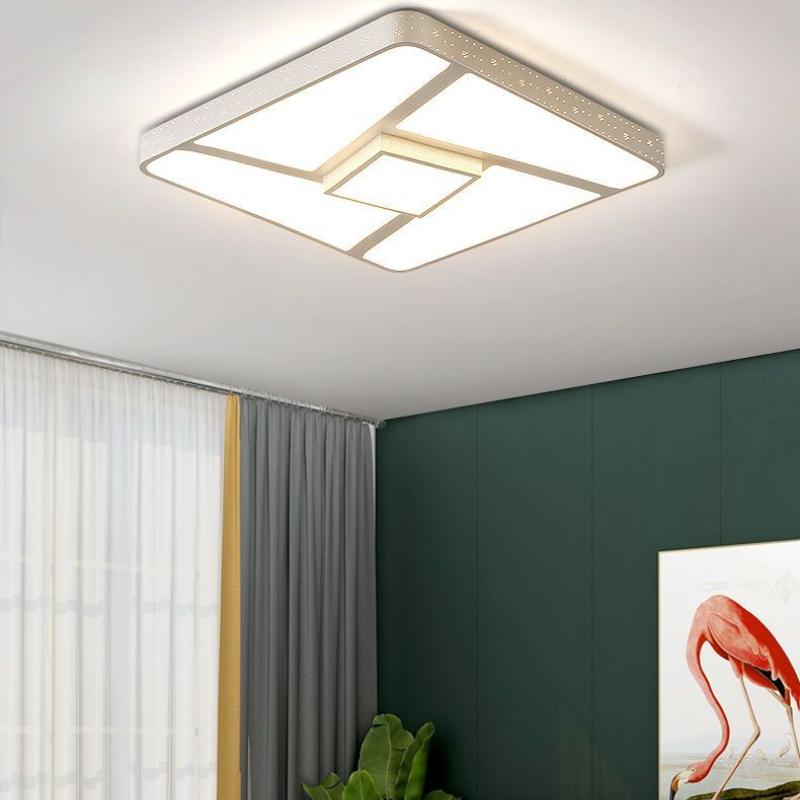 Светильник для спальни Простой современный квадратный светодиодный потолочный светильник