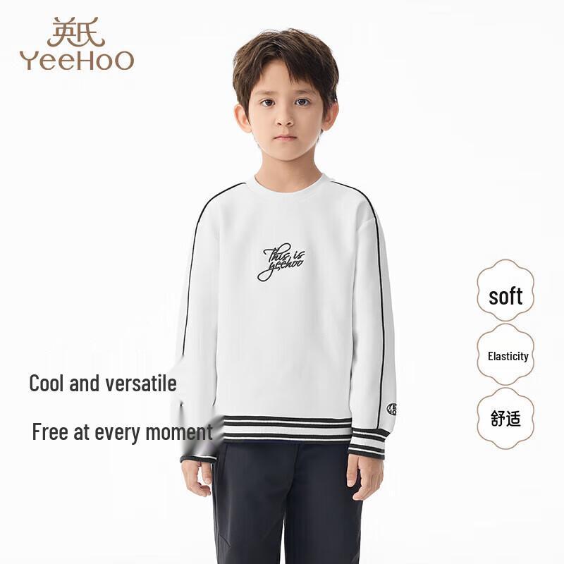 YEEHOO Boys' Casual Long-Sleeve Pullover Sweatshirt