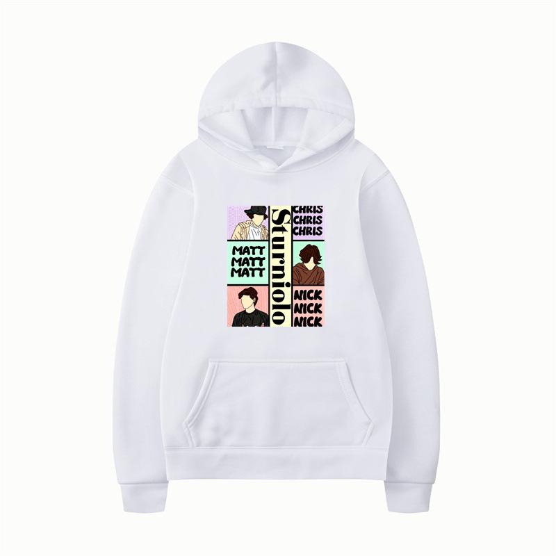 Толстовки Sturniolo Triplets для мужчин и женщин, креативный дизайн с принтом, брендовая одежда Y2K, винтажные пуловеры унисекс с длинным рукавом