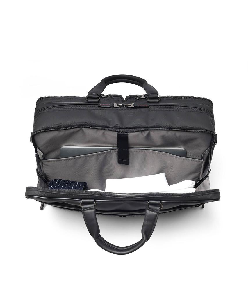 Деловая сумка Zephyr Черная [Takeokikuchi] Мужская